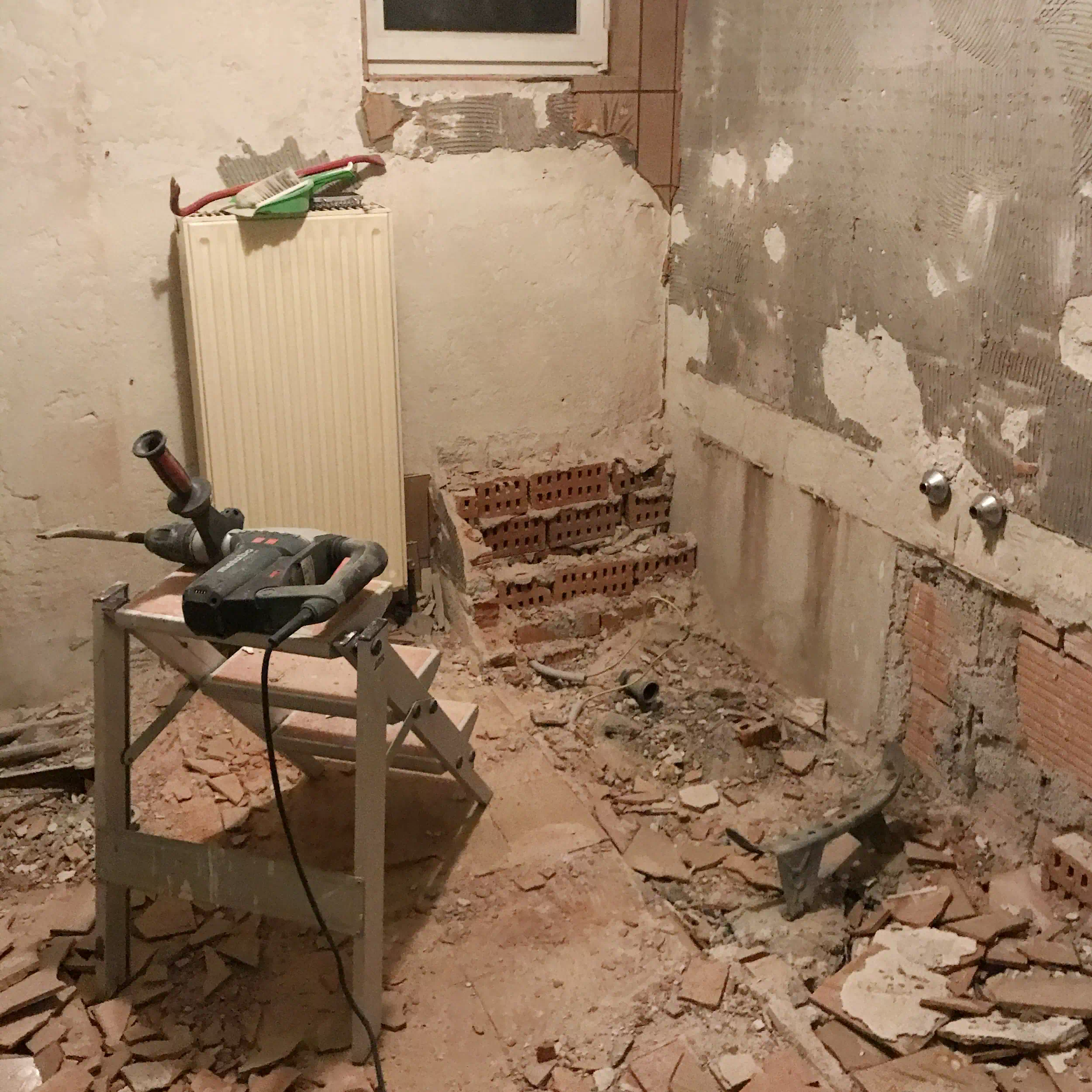 Badsanierung – vorher