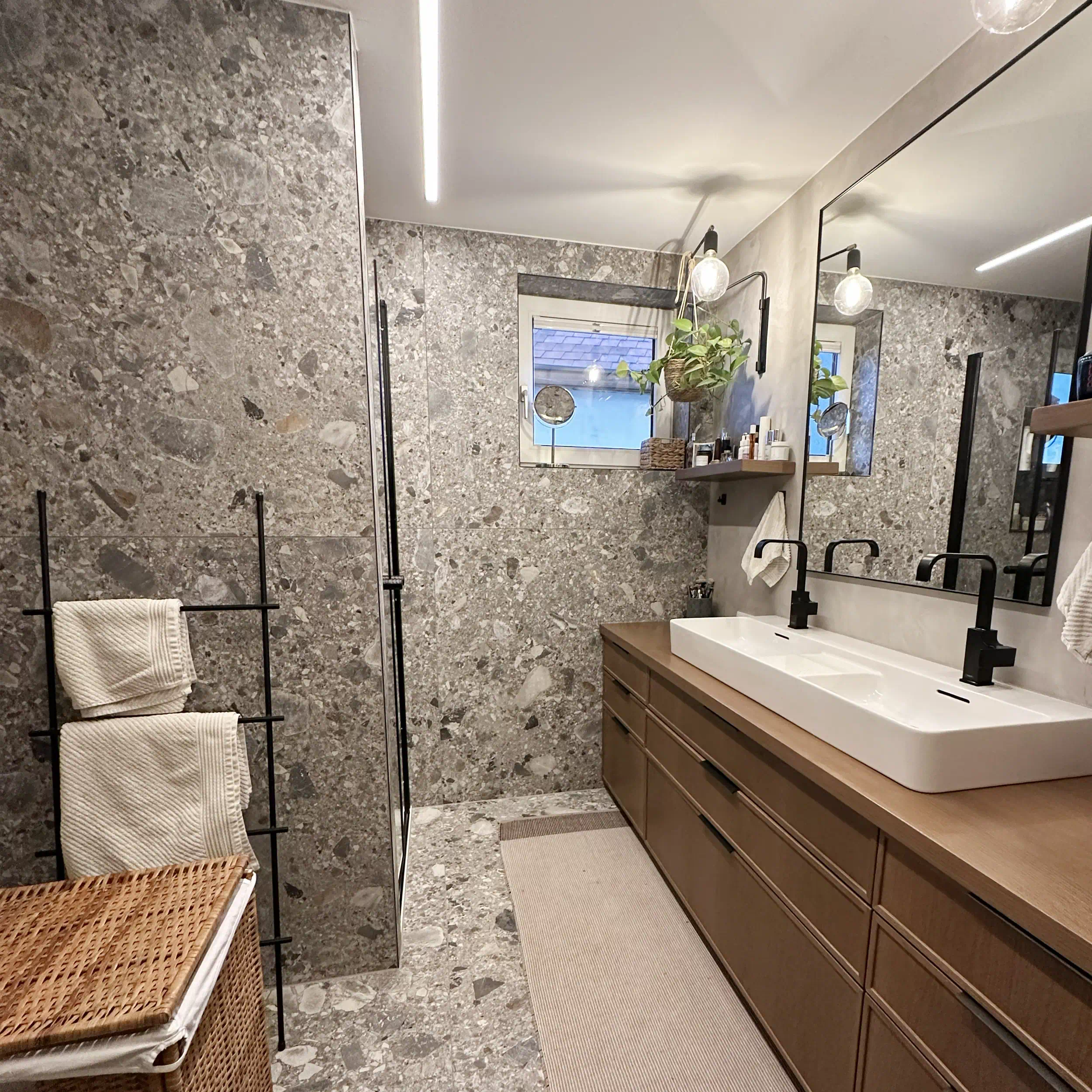 Badsanierung – nachher